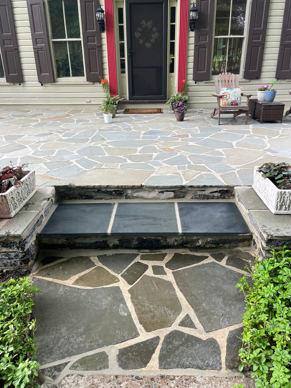 Flagstone Steps Completion